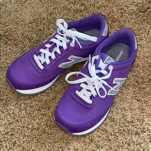 Purple New balance sneakers